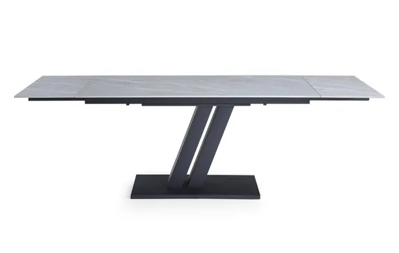 Стол раздвижной Chevron 160-240х90 см серая керамика | Купить в Hallberg.ru