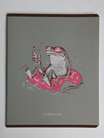 Тетради 48 листа А5+. "Сарказм", общая, клетка. Формат А5+ (163*203 мм). Арт.120014. С полями. Комплект 5 шт.