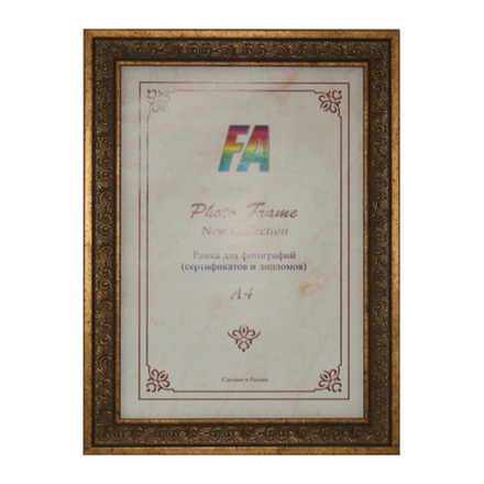 FA пластик Ажур бронза 30х40
