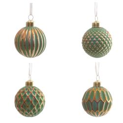 GAEM Украшение новогоднее "Шар", L6 W6 H8 см, 4в.