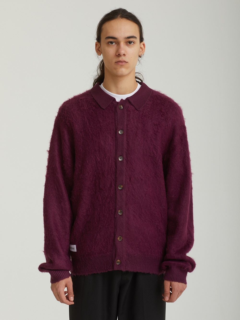 Мужская Рубашка Mohair Button Up