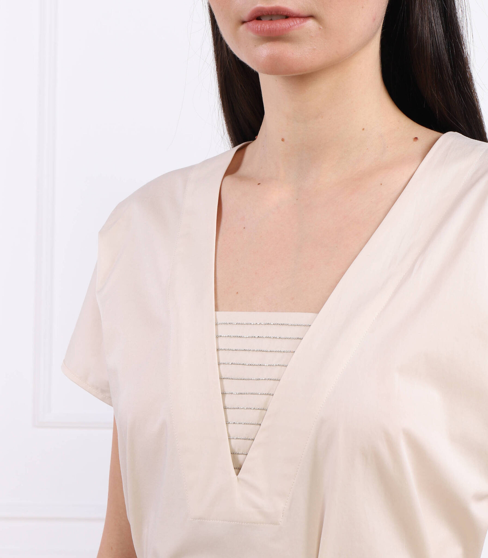 платье Peserico - бежевый(S02893A 01979)