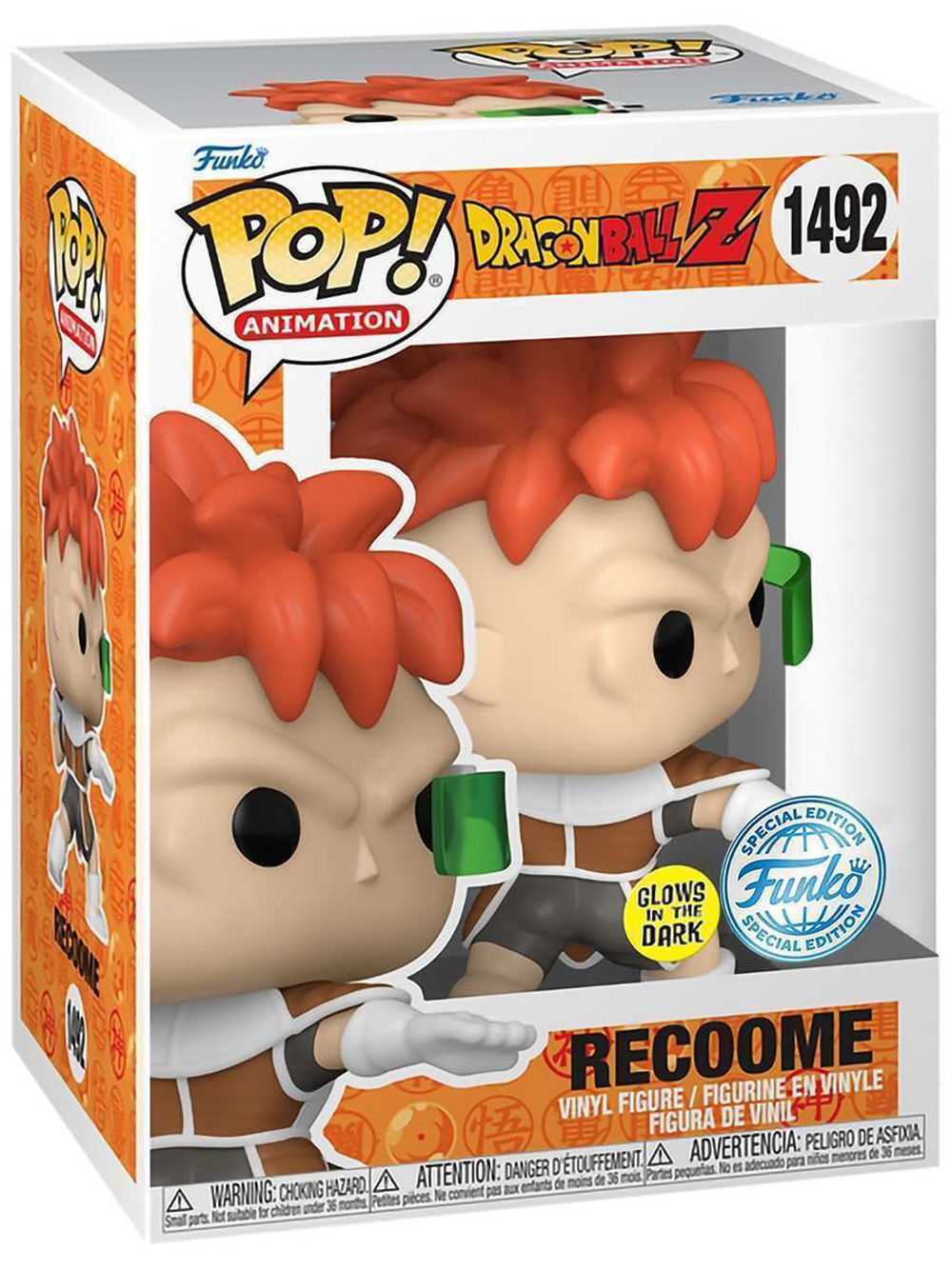 Фигурка Funko POP! Animation Dragon Ball Z S10 Recoome (GW) (Exc) (1492) 71568
