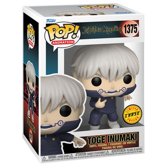 Фигурка Funko POP! Animation Jujutsu Kaisen S2 Toge Inumaki w/Chase (1375) 72047 / Фигурка Фанко ПОП! по мотивам аниме "Магическая битва",  Инумаки Тоге CHASE