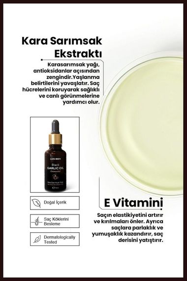 Масло черного чеснока Luis Bien 30 мл