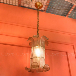 Люстра Cloyd ROLLET C1 / Ø28 см - латунь (арт.10868)