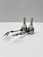 H27 880 / Автомобильные светодиодные лампы, H27 880, 36W, 3800 Lm, 12 вольт, LED Headlight C6, Серия СИ Шесть, TG (2 шт. / комплект)