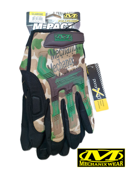 Перчатки полнопалые Mechanix M-Pact (реплика). Мультикам