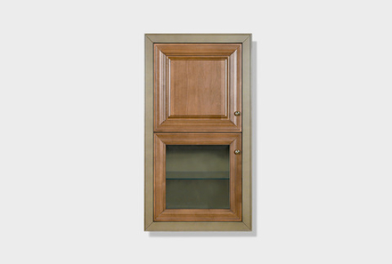 Шкаф навесной закрытый "Оливия"