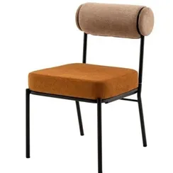 Стул Roller, бежевый, терракотовый