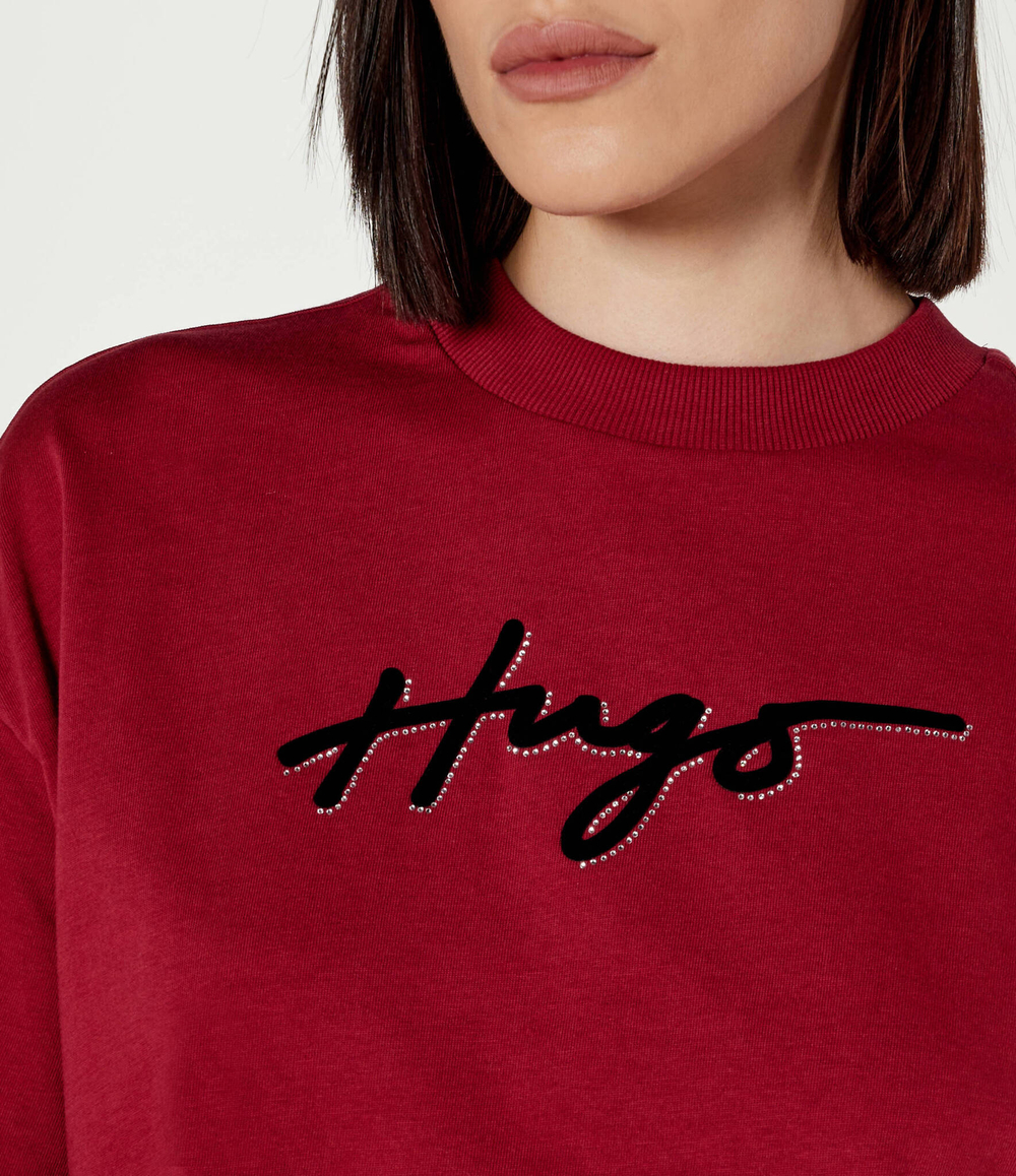 Футболка HUGO - бордовый(50525278)