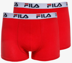 Мужские спортивные боксеры Fila Man Boxer 2 pack - красный