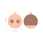 Колодки тормозные медные TP-11К для электросамокатов и велосипедов