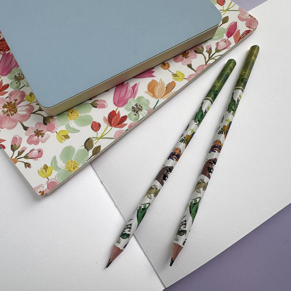 Карандаш ч/г НВ "HappyGraphix. Динозавры" (Bruno Visconti)