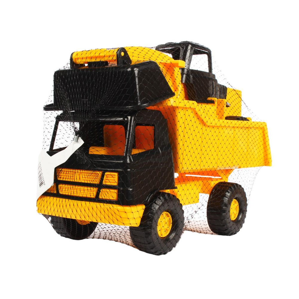 Набор машинок строительная техника «Медвежонок» (трактор + грузовик) (Нордпласт)