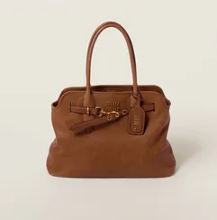 Сумка MIU MIU Aventure, коричневый