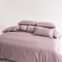 Комплект постельного белья Однотонный Сатин Элитный OCE008