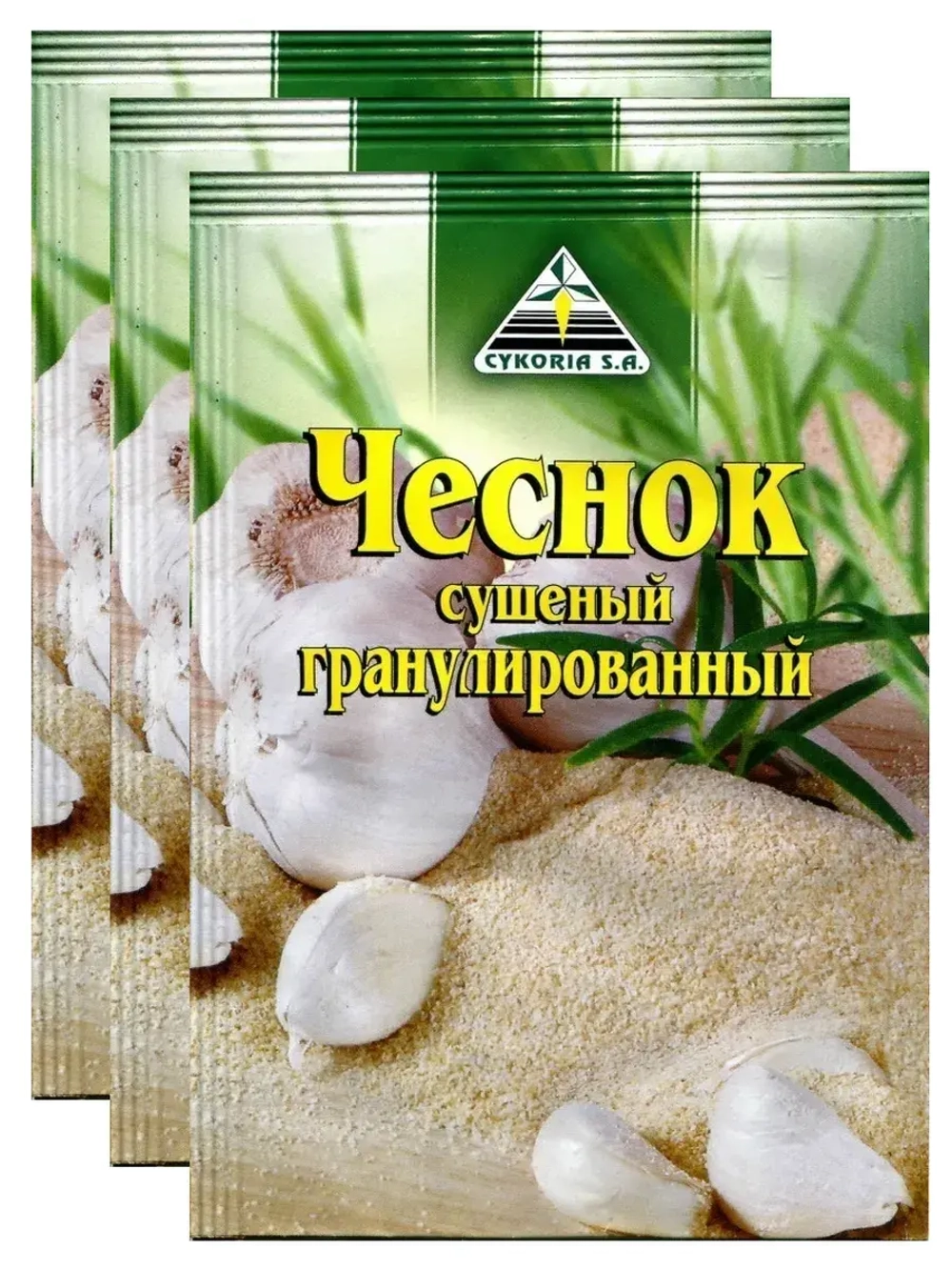 Чеснок сушеный гранулированный 20 г * 3 шт