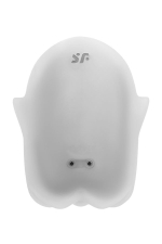 Вакуум-волновой стимулятор клитора Satisfyer Glowing Ghost белый 8,4 см