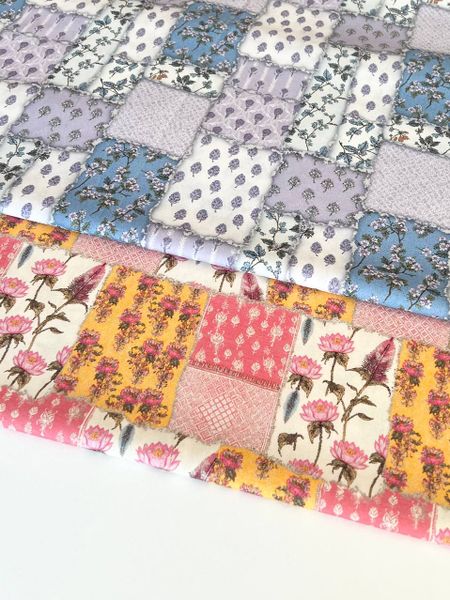 БОТАНИЧЕСКИЕ ЭСКИЗЫ, ГОЛУБОЙ - 100% хлопок 6