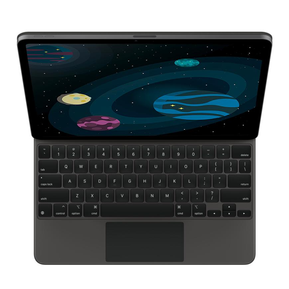 Клавиатура Apple Magic Keyboard для iPad Air 13" (M2, M3, M4 | 2024–2026) и Pro 12,9" (2018–2022) (Чёрный | Black)