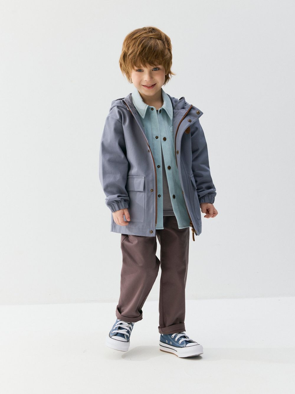 Ветровка хлопковая "Графит"