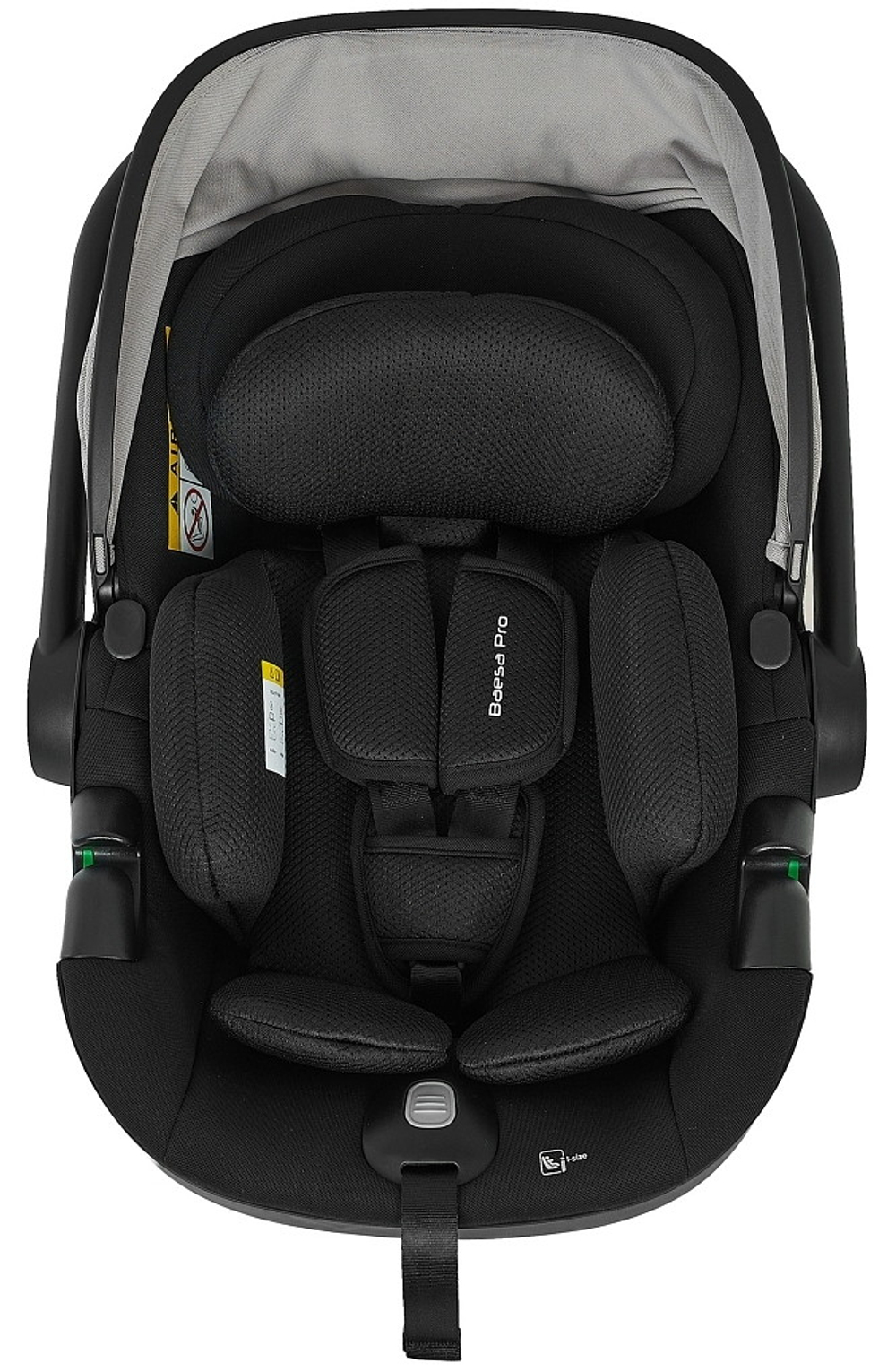Детская коляска Roan Sol Vintage Luxury 2.0 3 в 1 с автокреслом Pituso Baesa Pro Black,Beige Canopy VIN 06/HZ Hazel/Champagne/руч.Black