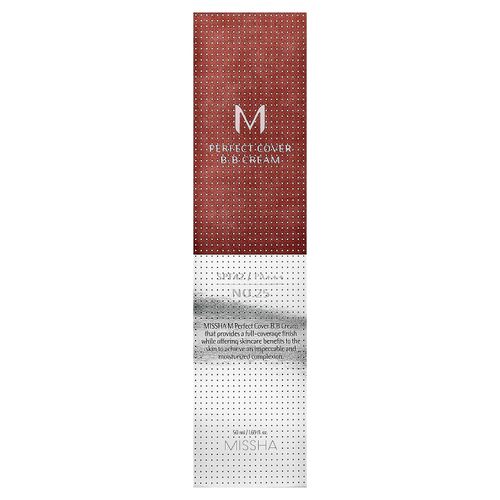 Missha, M Perfect Cover, BB-крем, SPF 42/PA+++, оттенок № 25 тёплый бежевый, 50 мл (1,69 жидк. унции)