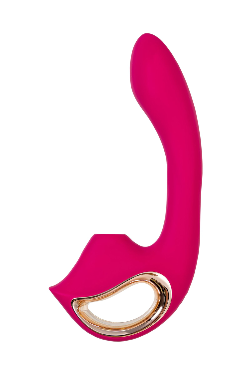 Нереалистичный вибратор Штучки-Дрючки "Stiles", силикон, розовый, 16,9см