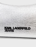 Сумка KARL LAGERFELD JEANS Metal Logo Sm Shb Silver