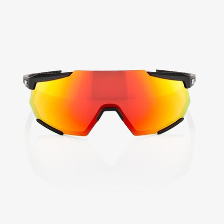 Очки спортивные 100% Racetrap Soft Tact Black / HIPER Red Multilayer Mirror Lens (61037-100-43)