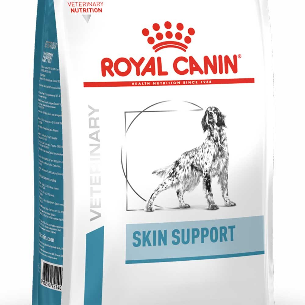 Royal Canin VET Skin Support - диета для собак, старадающих дерматозом и выпадением шерсти