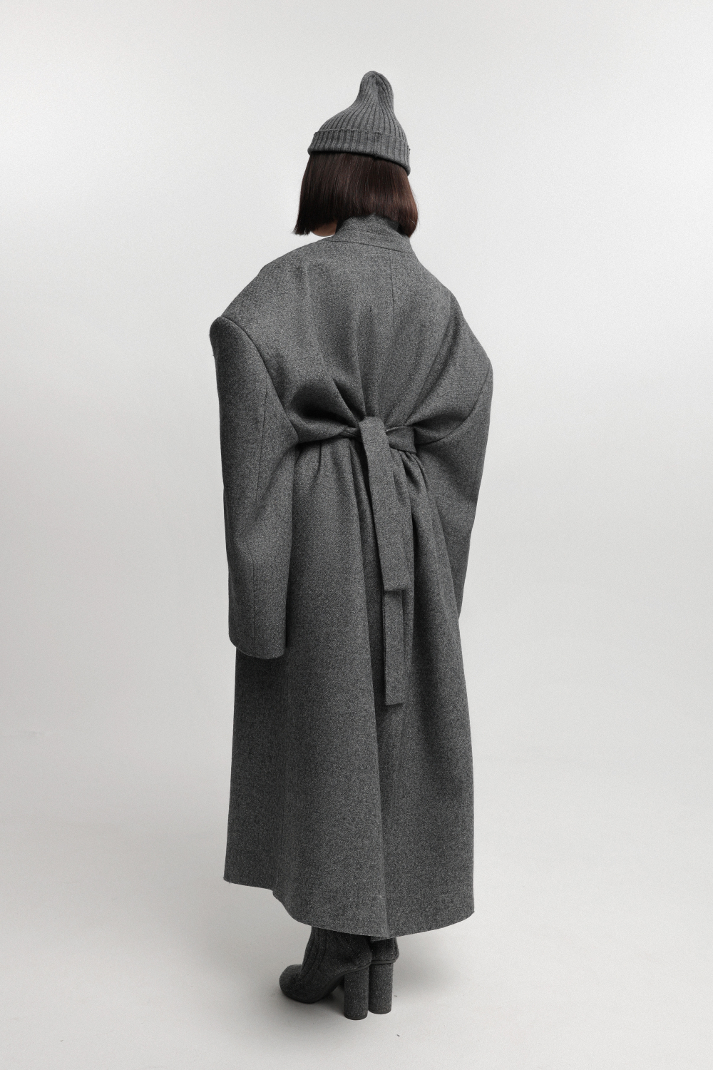 Пальто-пиджак макси