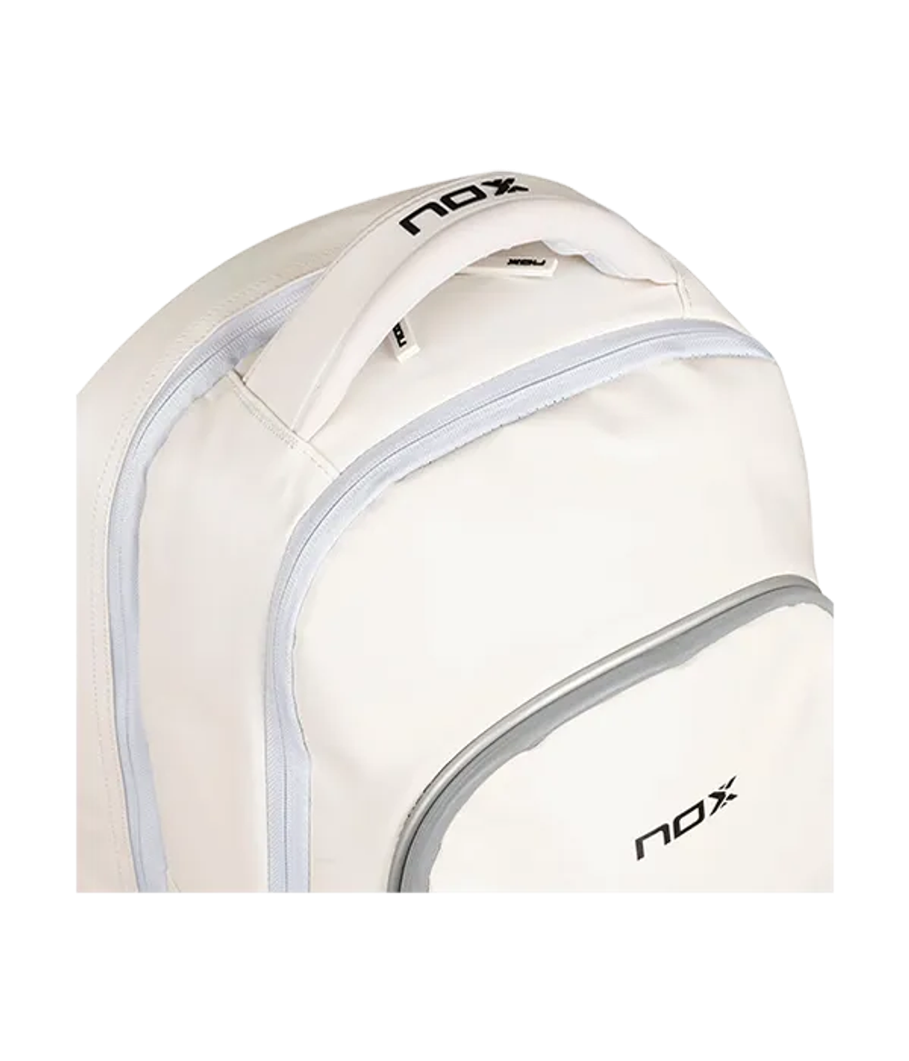 Рюкзак для падел NOX Pro Series White 2024 классический стиль