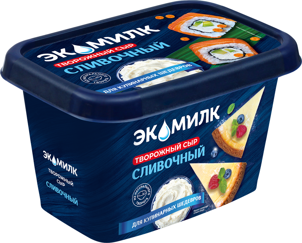 Творожный сыр 350 Экомилк 60%
