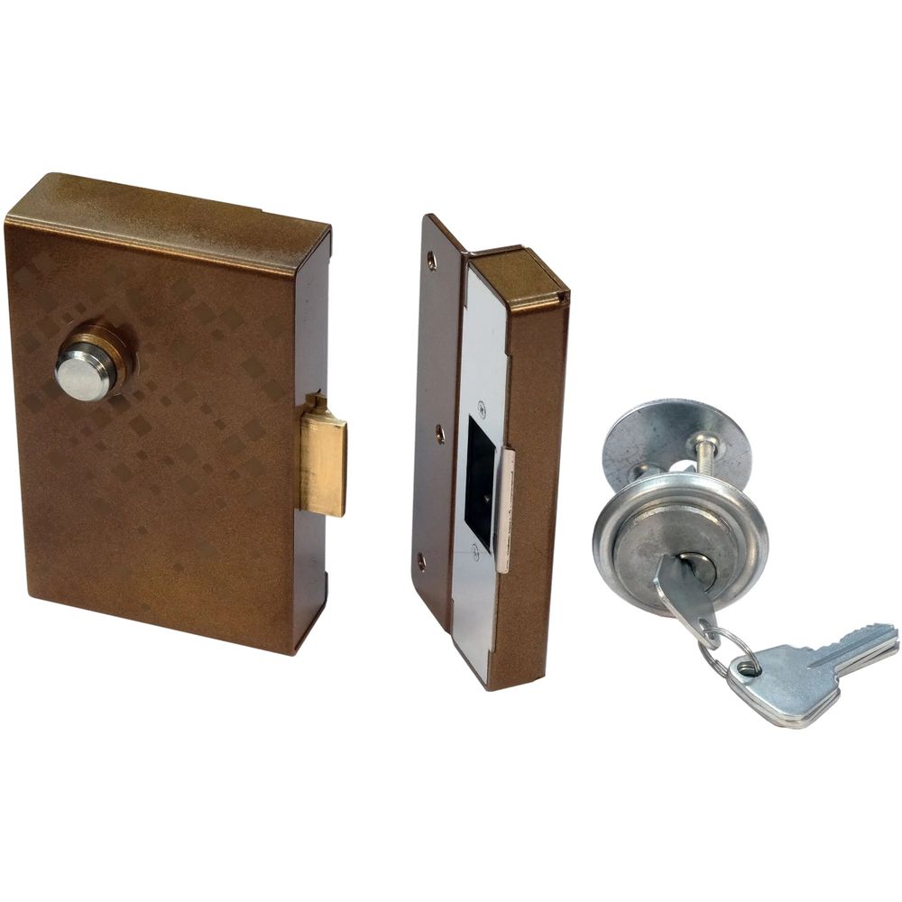 Замок электромеханический накладной Promix-SM215.10 (brown)