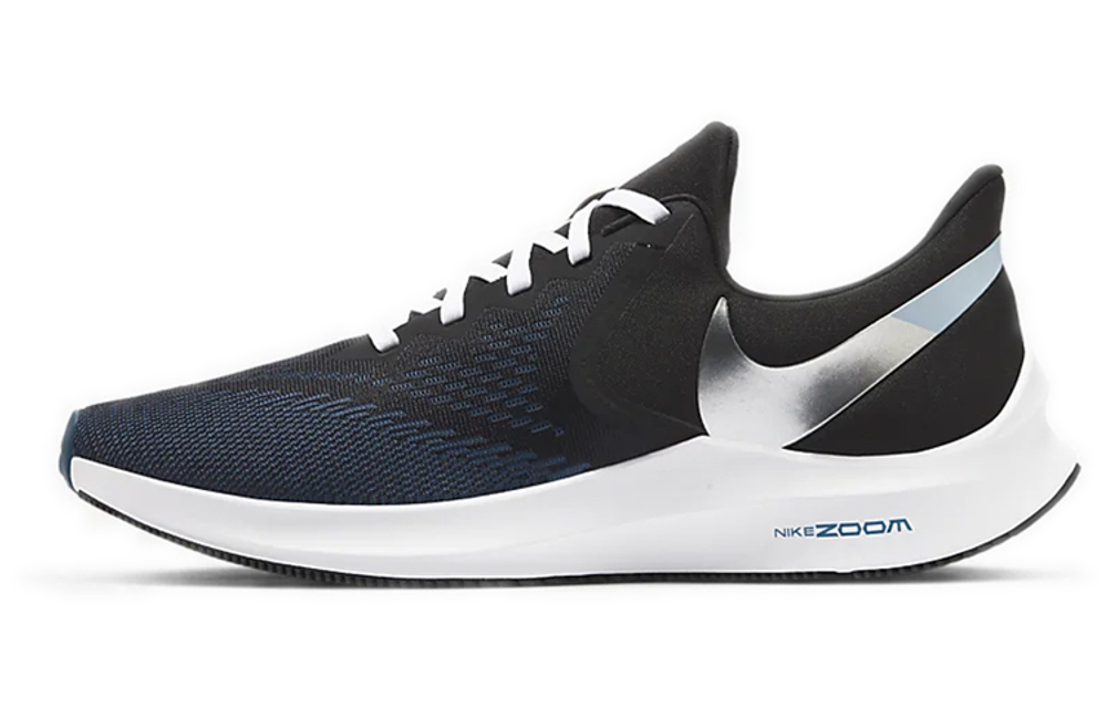 Nike Zoom Winflo 6 Black Metallic Silver