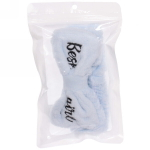 Повязка на голову «New collection Vostok - Best girl», цвет черный, розовый, голубой и сиреневый, 20*6см ( упаковка белый ZIP пакет )