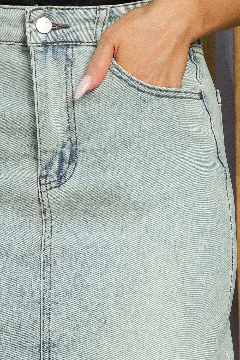 Юбка Лондон (голубо-зеленая) Ю13417-4М LT Collection