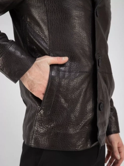 Куртка весна кожаная натуральная