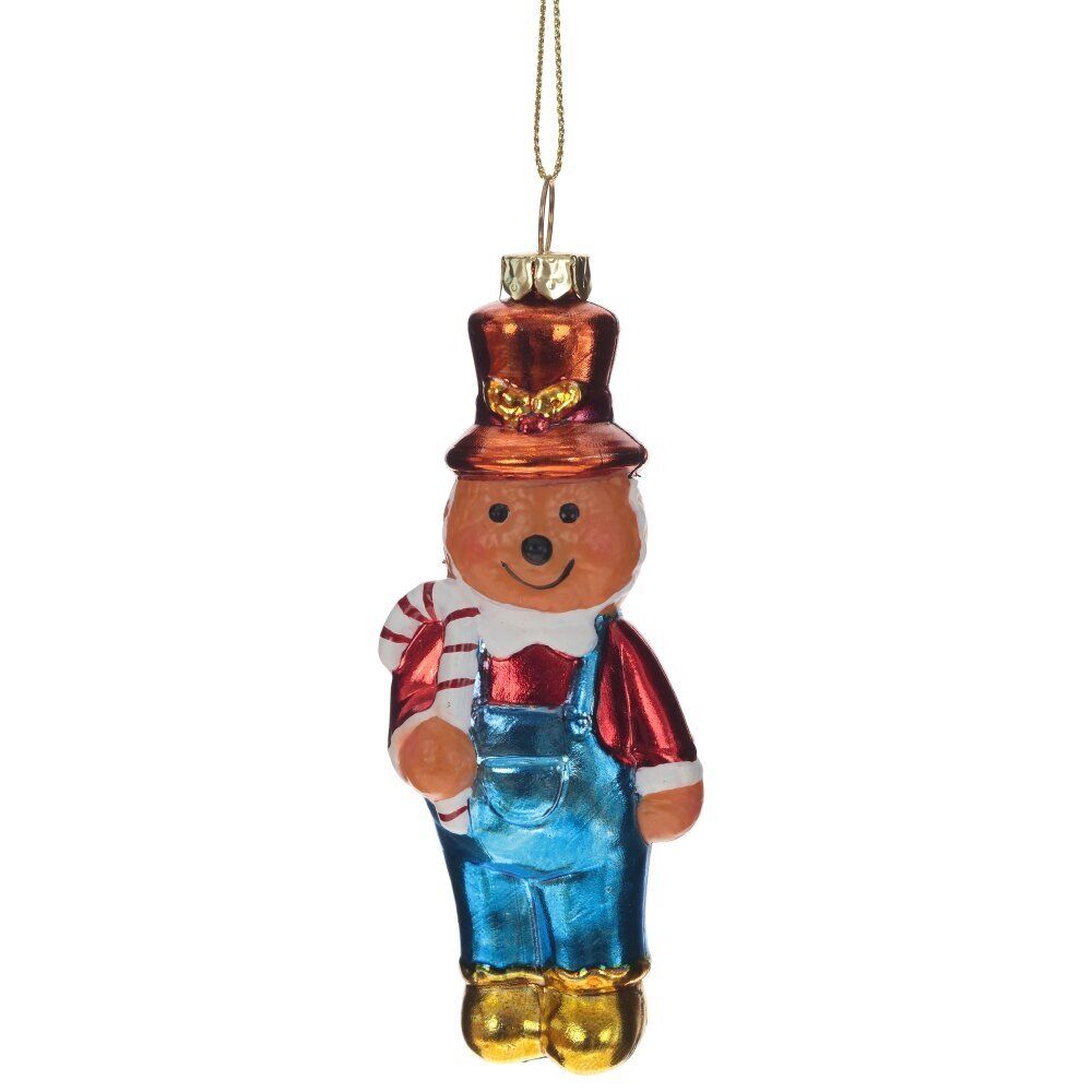GAEM Украшение новогоднее "Пряничный человечек", L4,5 W3 H12,5 см, 3в.