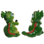 Фигурка «Дракоша Мила с подарком» 5*4,5*4 см, микс