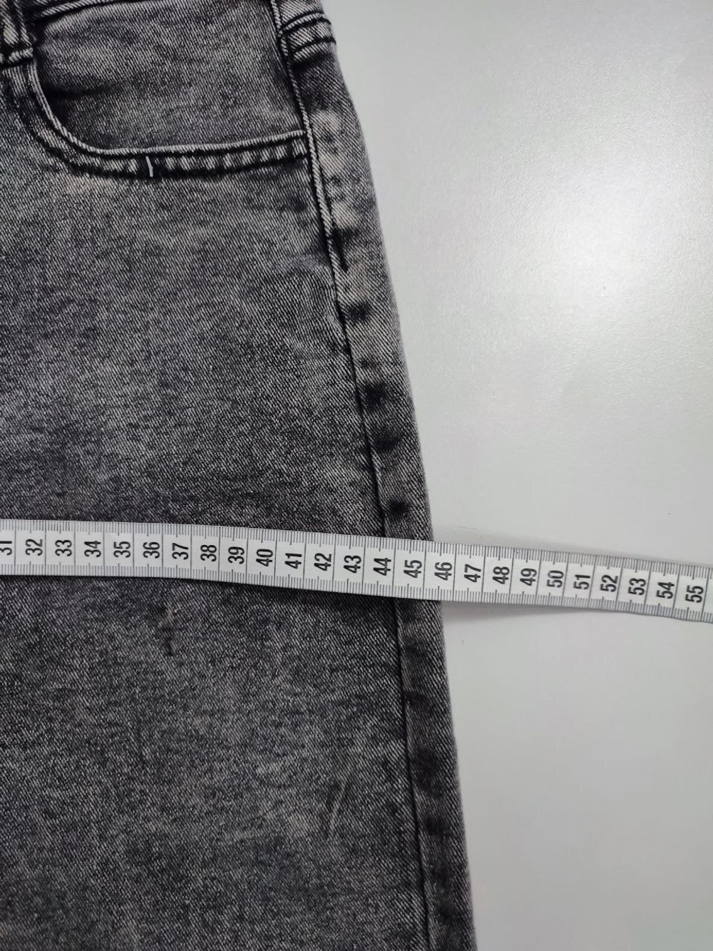 Джинсы Denim Fashion  серые 42 размер, новые