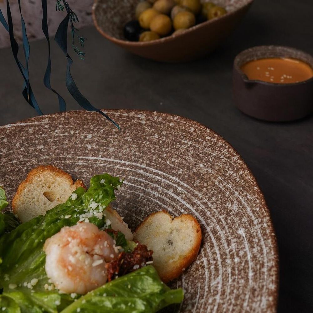 Салатник 500 мл 25,5*23,8 см h5,5 см Brown Untouched Taiga P.L. Proff Cuisine [1]