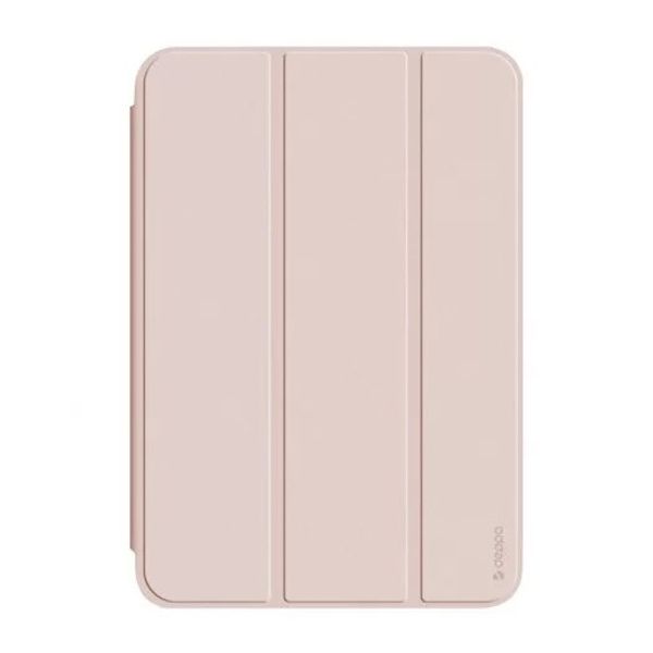 Чехол-подставка Deppa Wallet Onzo Magnet для iPad Mini 6 (8.3") 2021г. Soft touch 2.0мм (D-88156) Розовый