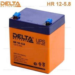 Аккумуляторная батарея Delta HR 12-5.8 (12V / 5.8Ah)