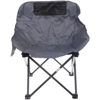 Кресло складное до 100 кг SJ-0056, 48*60*70 см, цвет: серый, ТуристМастер