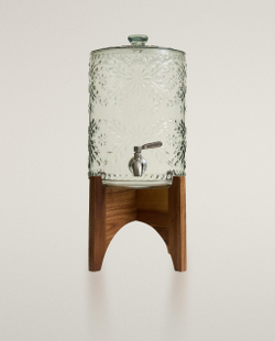 Zara Home стакан из пластика, цвет зелёный, 40 см