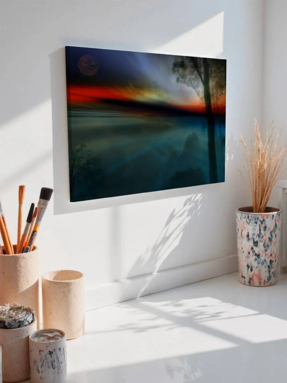 Картина на стену 40 X 50 Туман