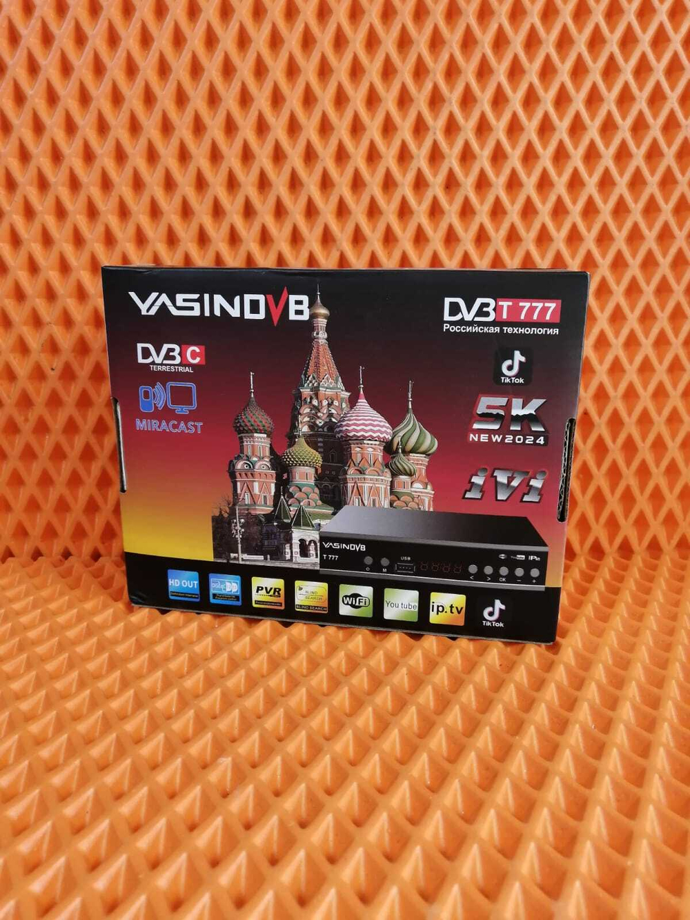 Ресивер цифровой YASIN T777 эфирный DVB-T2/C